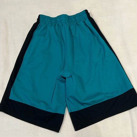 Nike shorts teal with blk - Picture 2 of 4